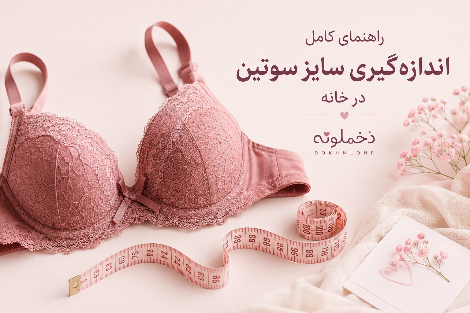 اندازه‌گیری سایز سوتین