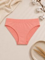 رنگ گلبهی شورت زنانه Singwear، نخی و نرم و راحت